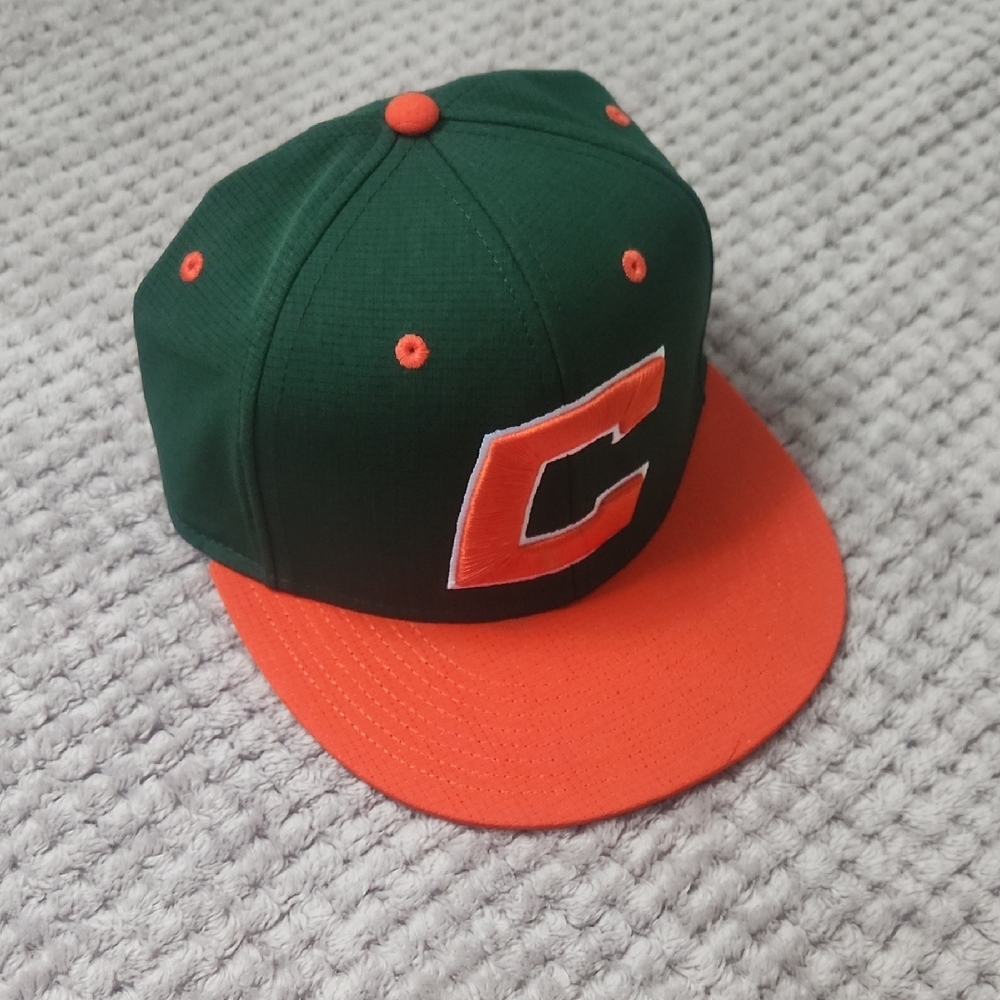 Under Armour Green and Gray Cap